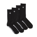 Indy Socks 4 Pack Cross Embroidery Black Size 6 10 Independent Skateboard Sox