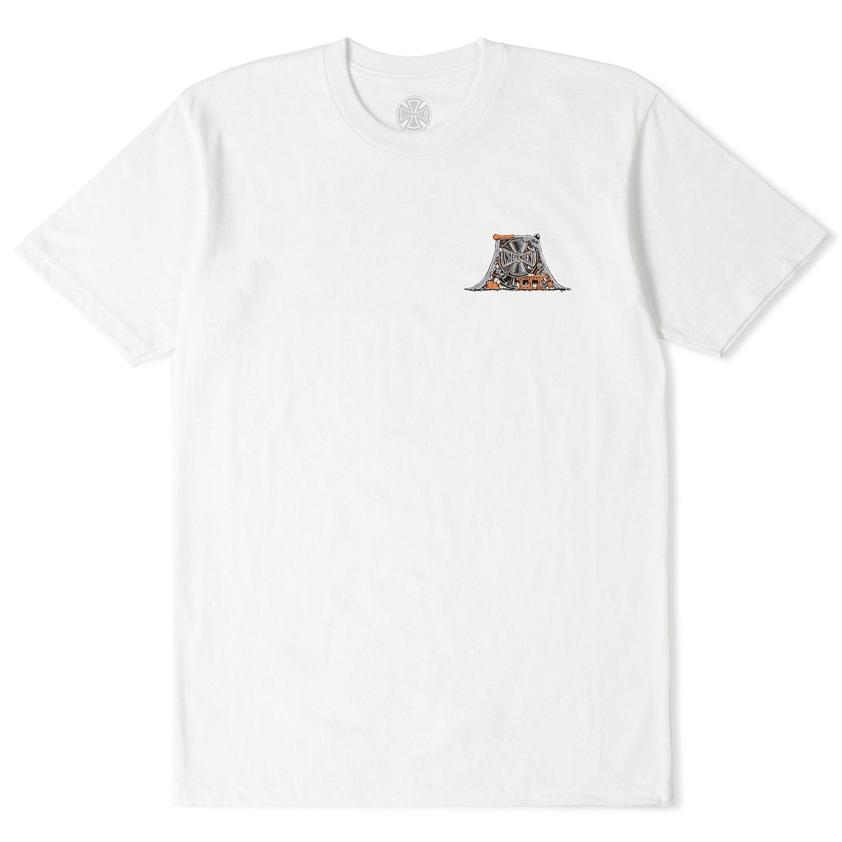 Indy Tee Crust White New Mens Independent Trucks Skateboard T Shirt