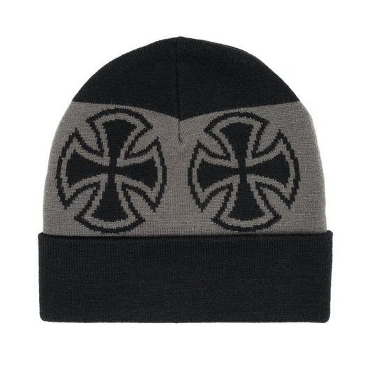 Indy Trucks Beanie Crosses Black Fold Over Skateboard Hat