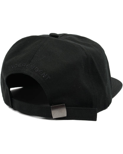 Indy Trucks Cap TC TWILL STRAPBACK BLACK Skateboard Hat