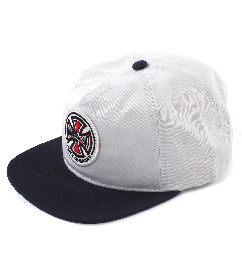 Indy Trucks Cap Tc Twill Strapback Off White Skateboard Hat