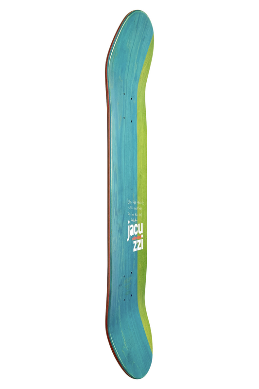 Jacuzzi Unlimited Skateboard Deck Flavor 8.5" Red Purple EX7