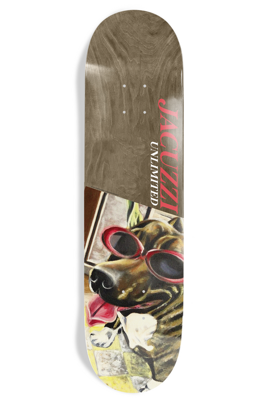 Jacuzzi Unlimited Skateboard Deck Fletch 8.25" Brown EX7