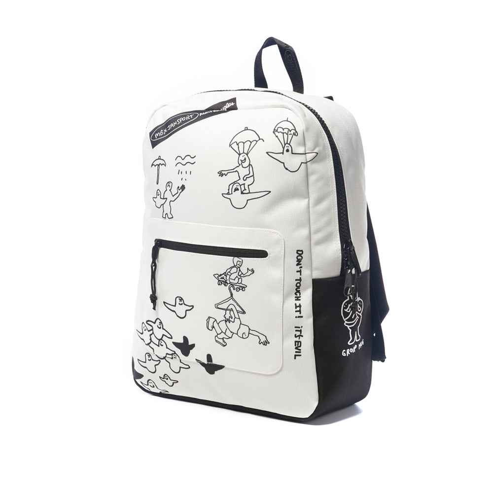 Jansport Backpack Flight Pack x Gonz Wheat Paste Mark Gonzales School Travel Bag