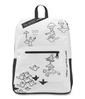 Jansport Backpack Flight Pack X Gonz Wheat Paste Mark Gonzales School Travel Bag