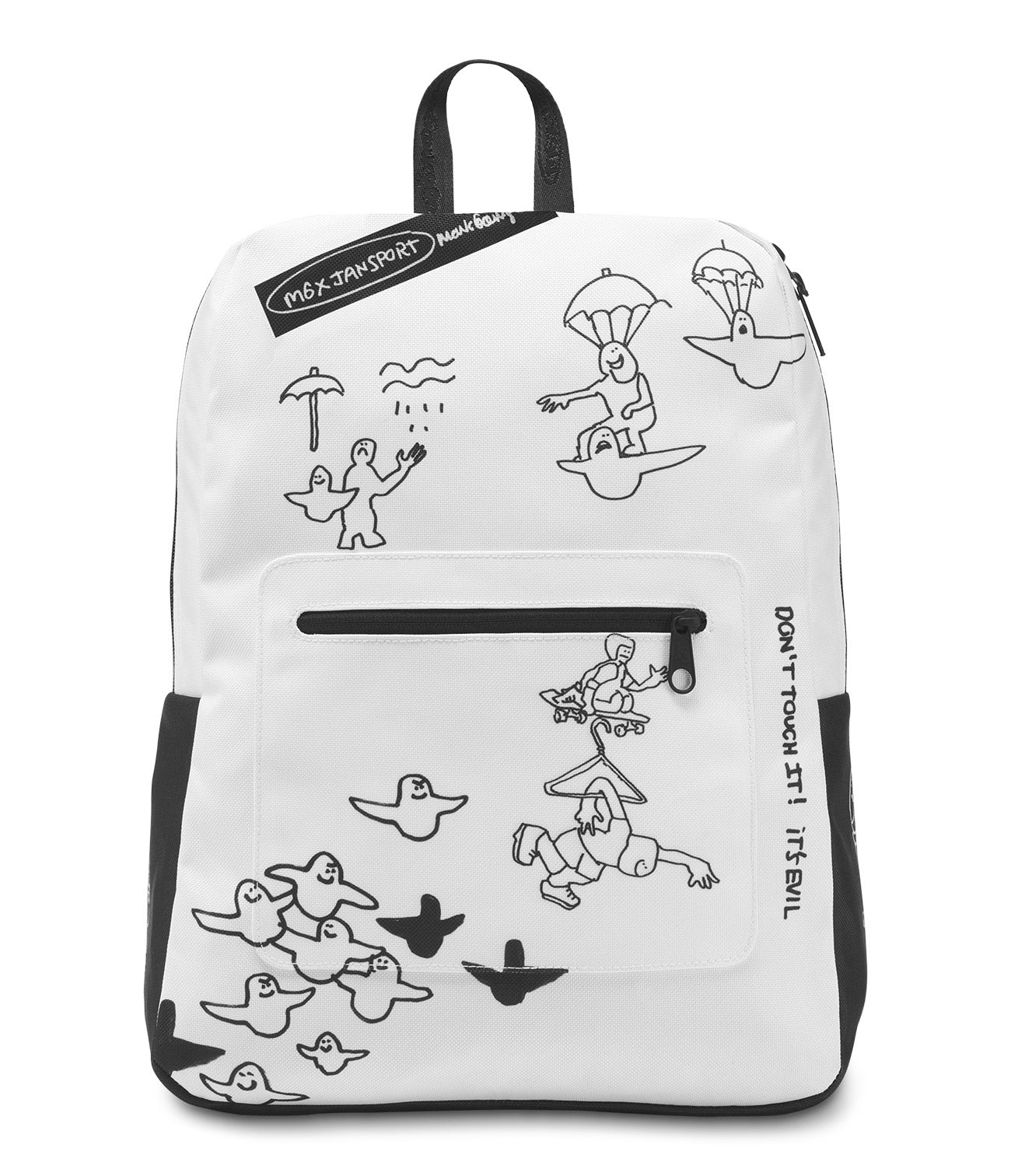 Jansport Backpack Flight Pack x Gonz Wheat Paste Mark Gonzales School Travel Bag