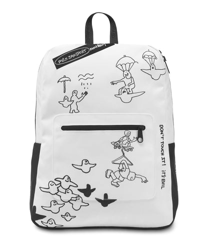 Jansport Backpack Flight Pack x Gonz Wheat Paste Mark Gonzales School Travel Bag