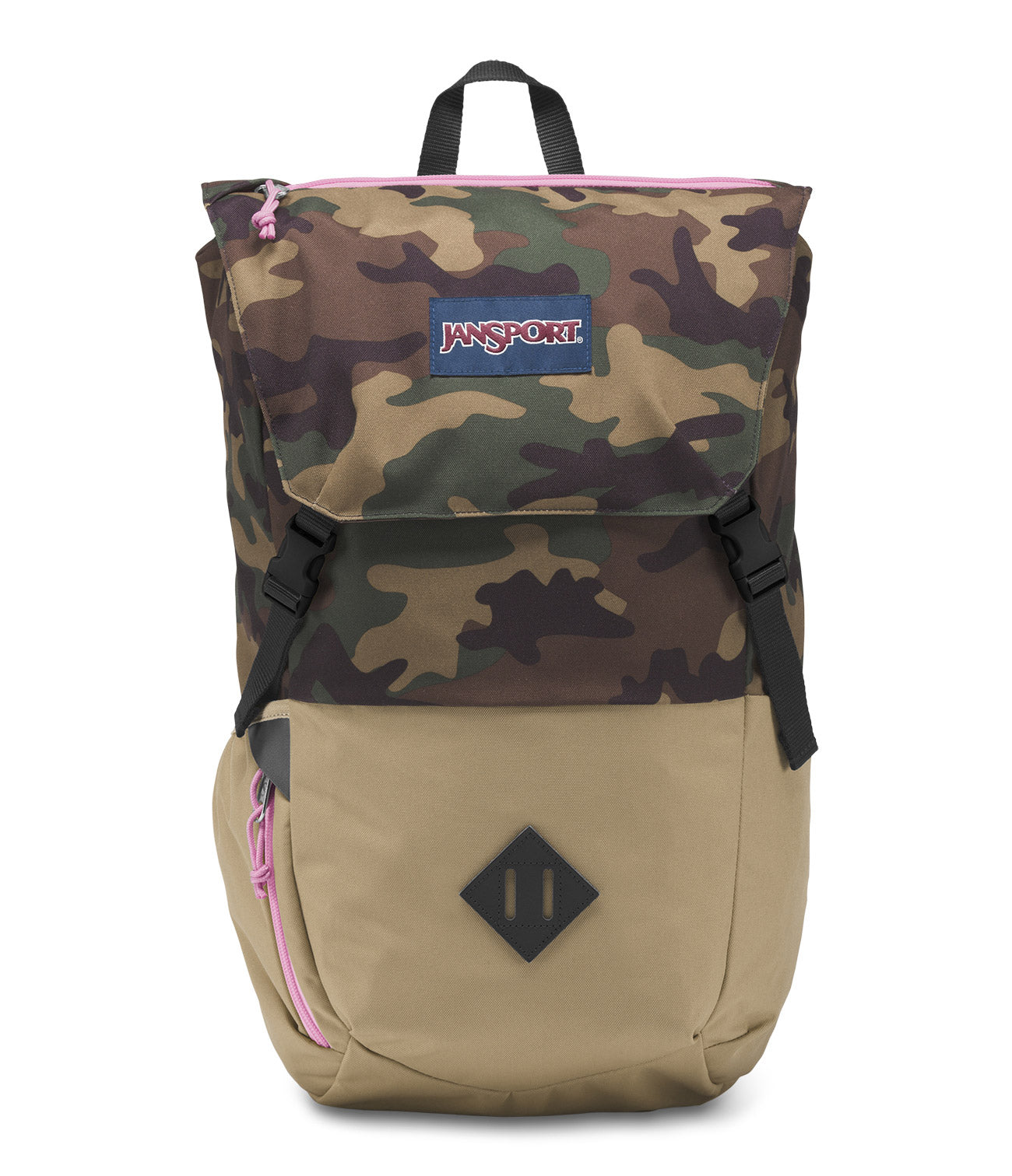 Jansport Backpack Pike Surplus Camo Skate School Travel Bag