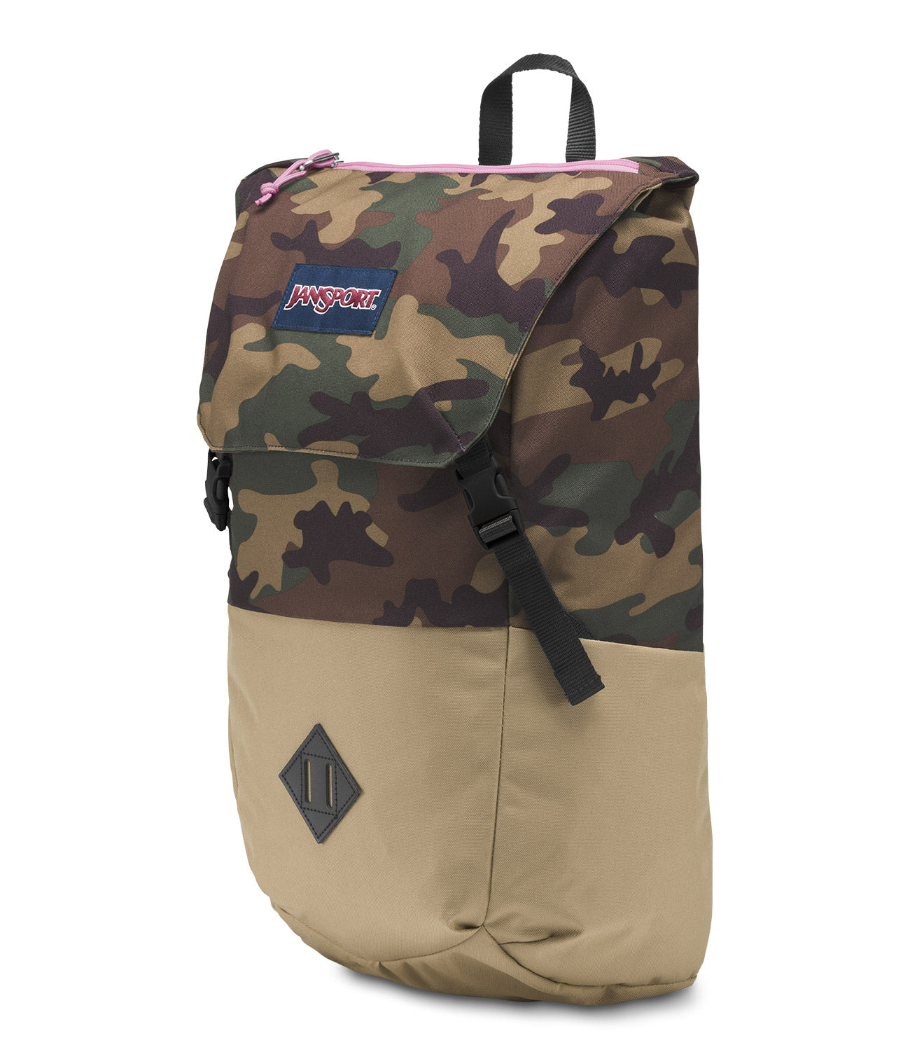 Jansport Backpack Pike Surplus Camo Skate School Travel Bag