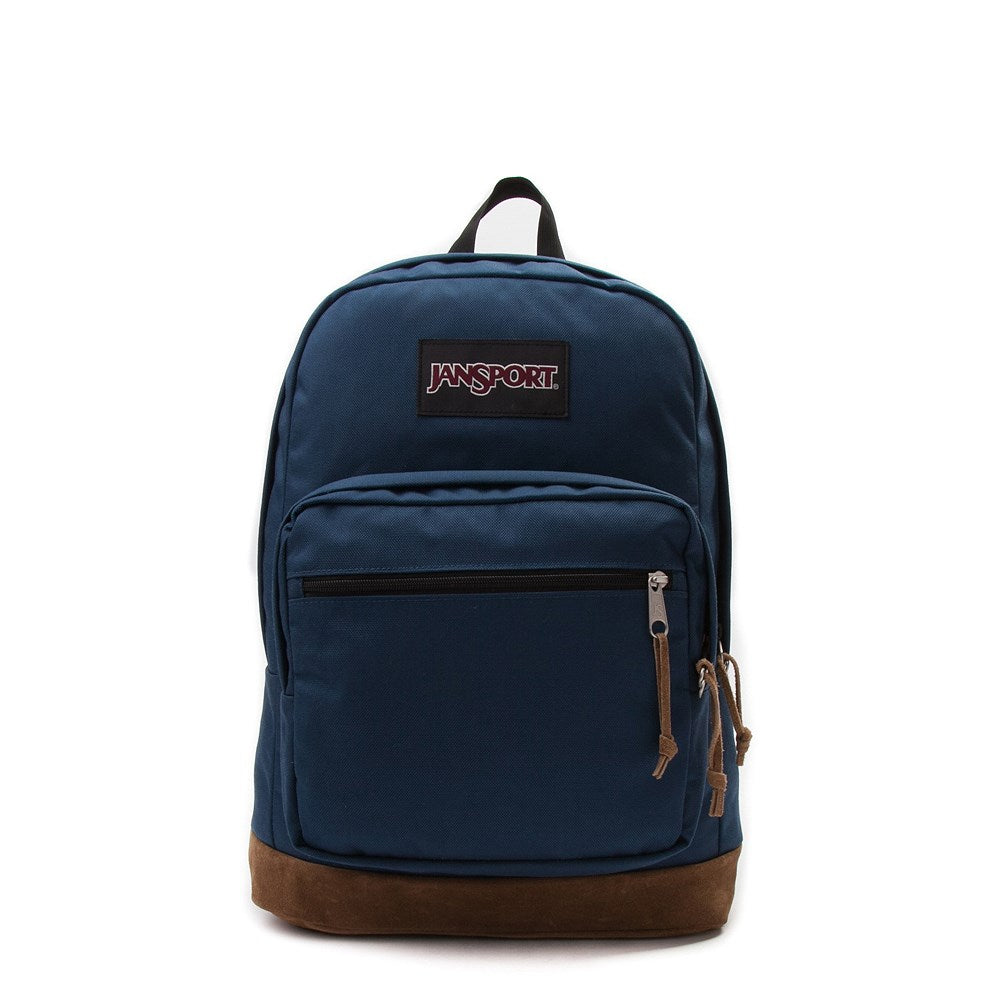 Jansport Backpack Right Pack NAVY 31L Luggage Skate School Travel Bag