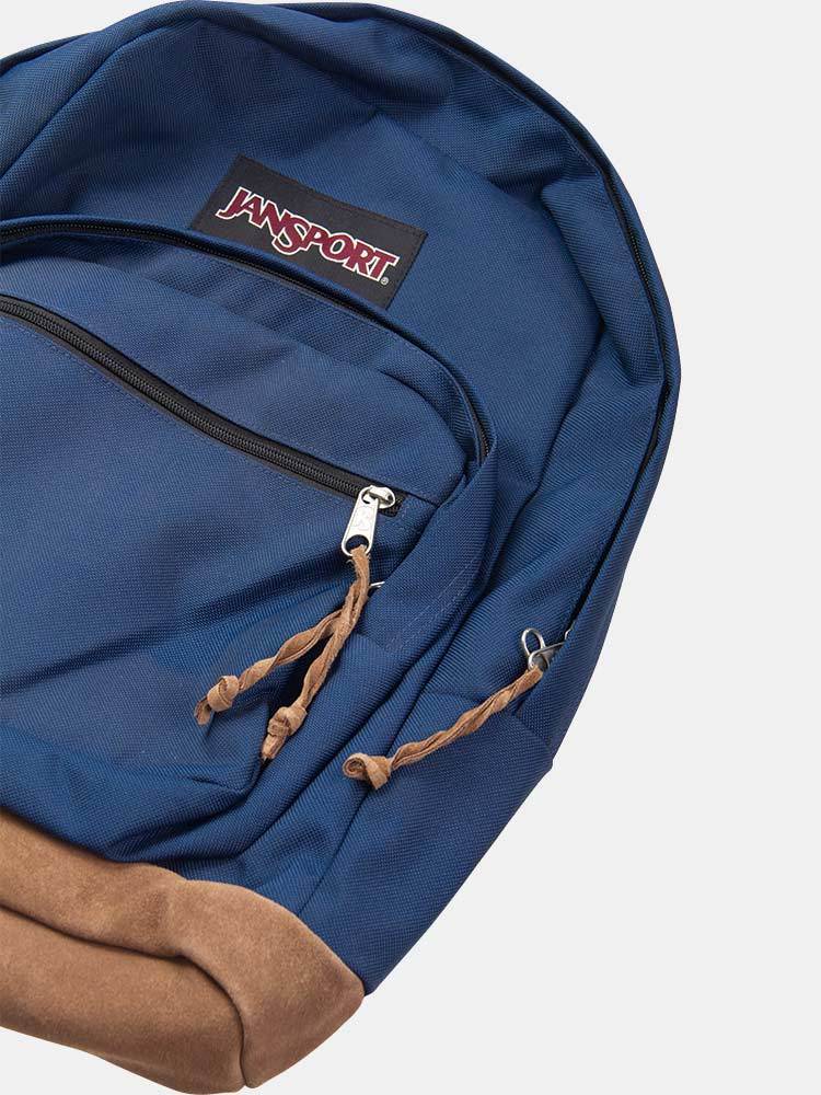 Jansport Backpack Right Pack NAVY 31L Luggage Skate School Travel Bag