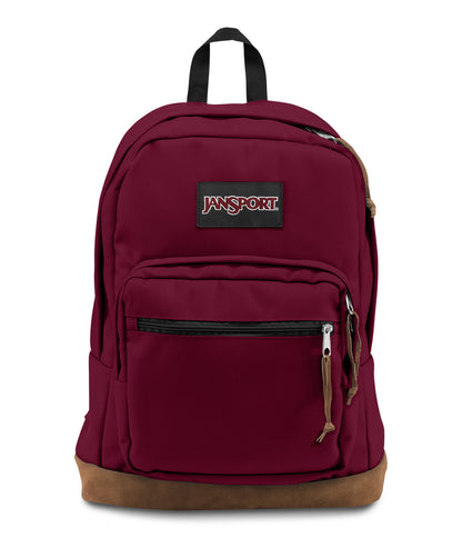 Jansport Backpack Right Pack Russet Red 31L Luggage Skate School Travel Bag