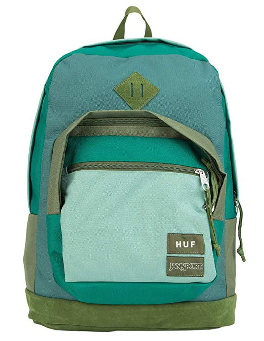 Jansport Backpack Right Pack x HUF Olive Skate School Travel Bag