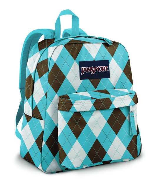 Jansport Backpack Spring Break Light Blue Skate School Travel Bag