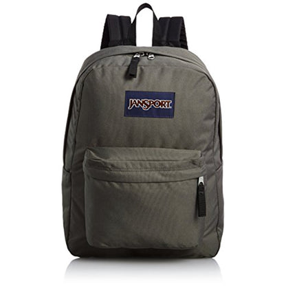 Jansport Backpack Superbreak FORGE GREY Skate School Travel Bag