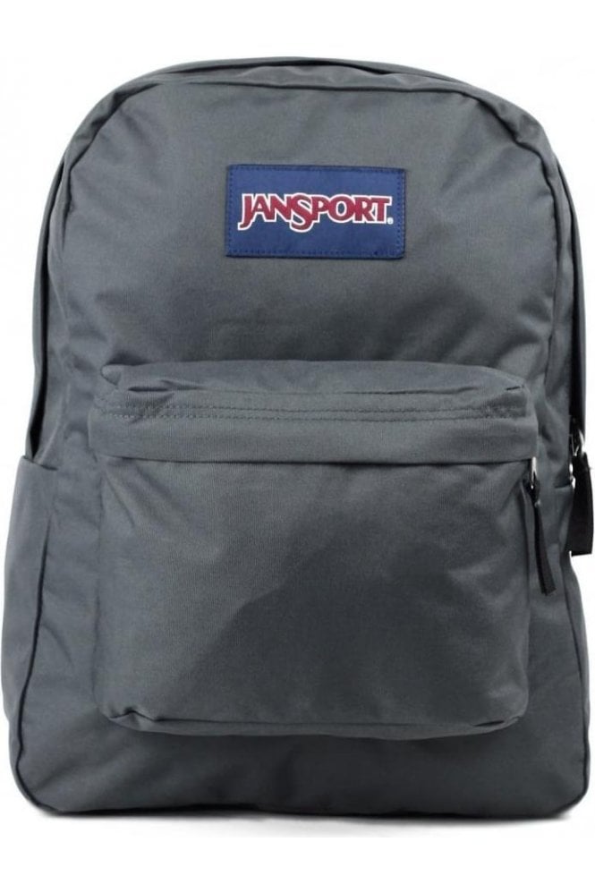 Jansport Backpack Superbreak FORGE GREY Skate School Travel Bag