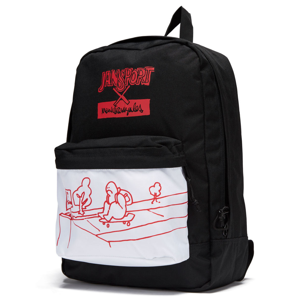 Jansport Backpack Superbreak x Gonz End Of Sidewalk Gonzales Skate School Bag