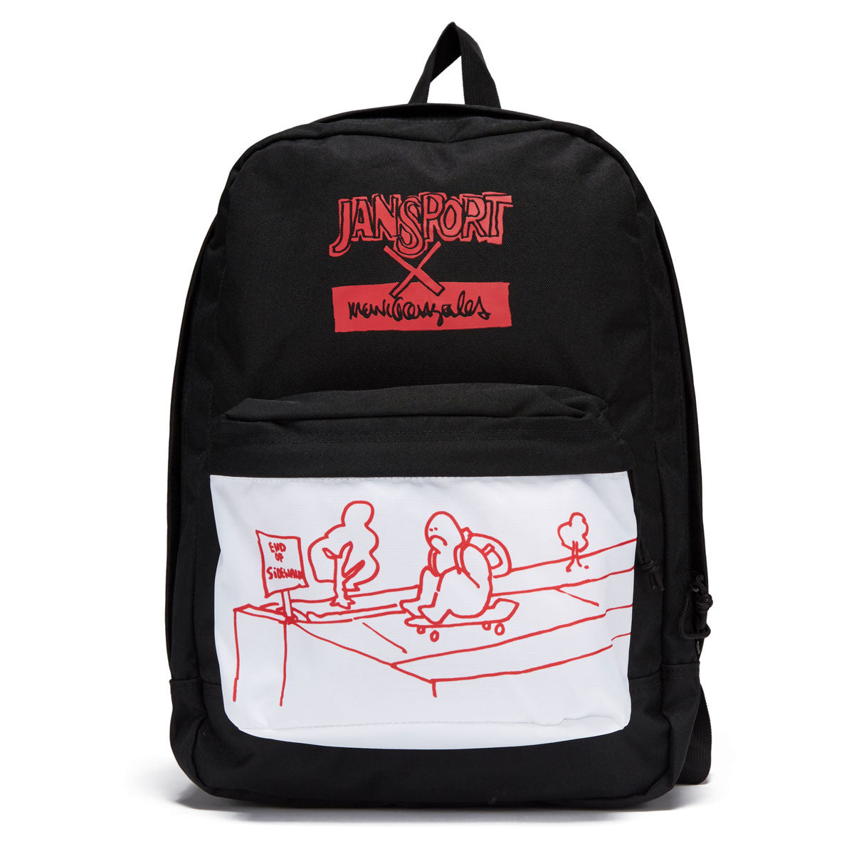Jansport Backpack Superbreak x Gonz End Of Sidewalk Gonzales Skate School Bag