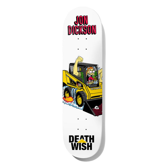 Deathwish Skateboard Deck Dickson Creeps 8.5" Art by Matthew Skiff