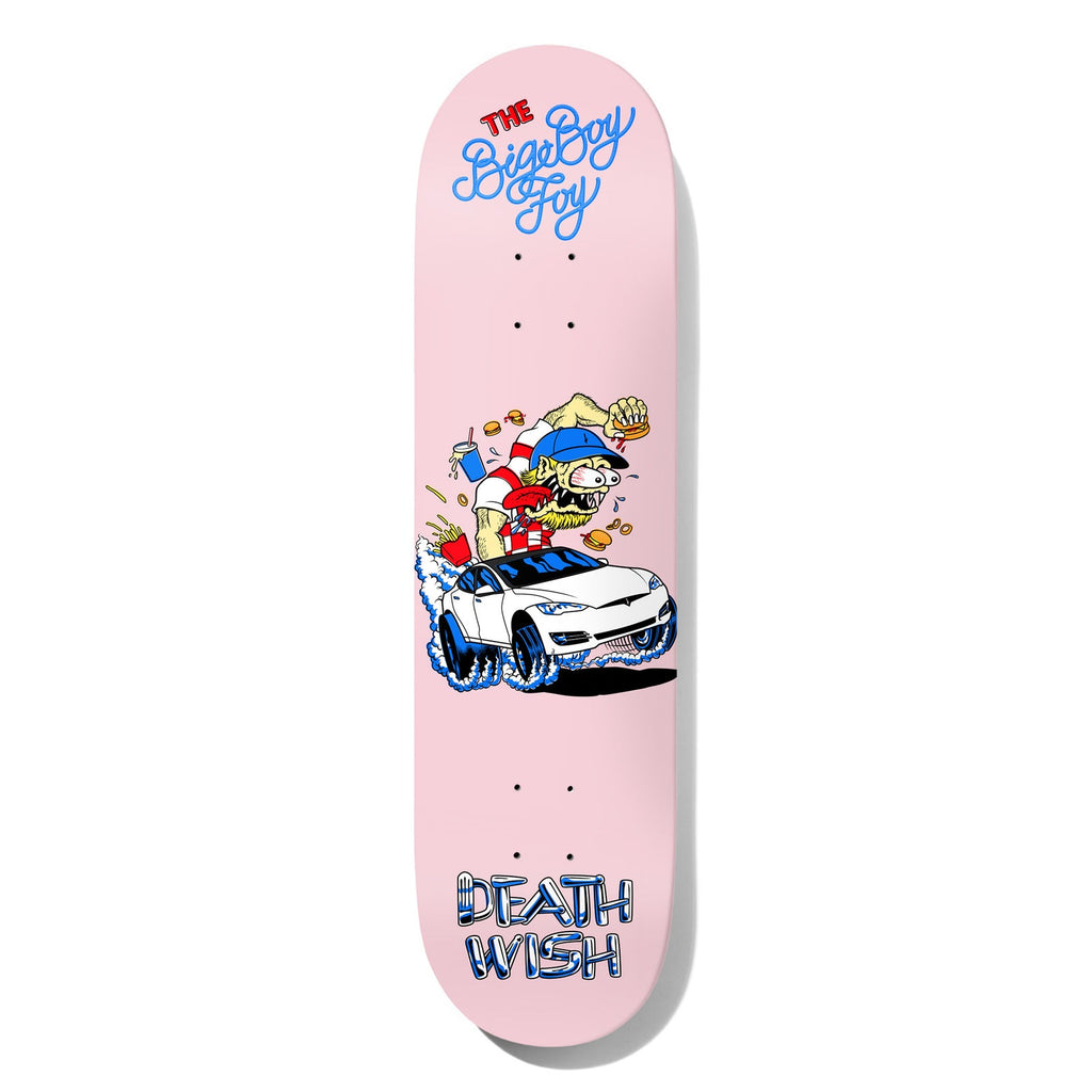 Deathwish Skateboard Deck Jamie Foy Creeps 8 Art By Matthew Skiff