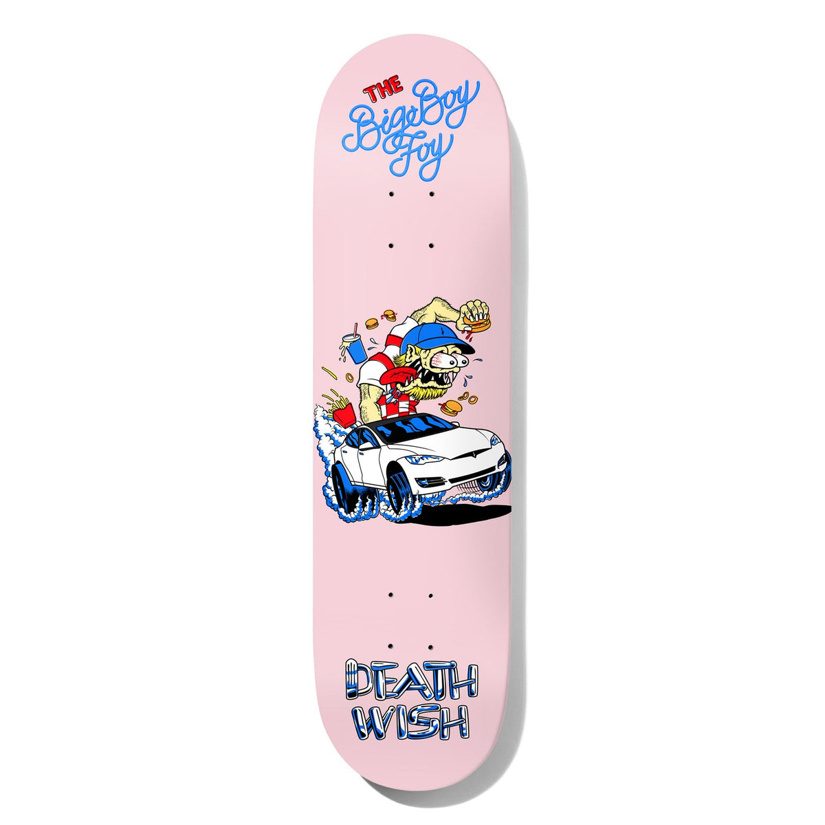 Deathwish Skateboard Deck Jamie Foy Creeps 8 Art By Matthew Skiff