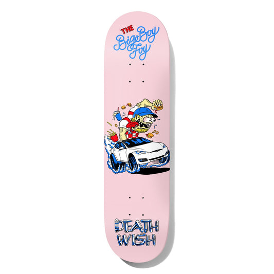 Deathwish Skateboard Deck Jamie Foy Creeps 8" Art by Matthew Skiff