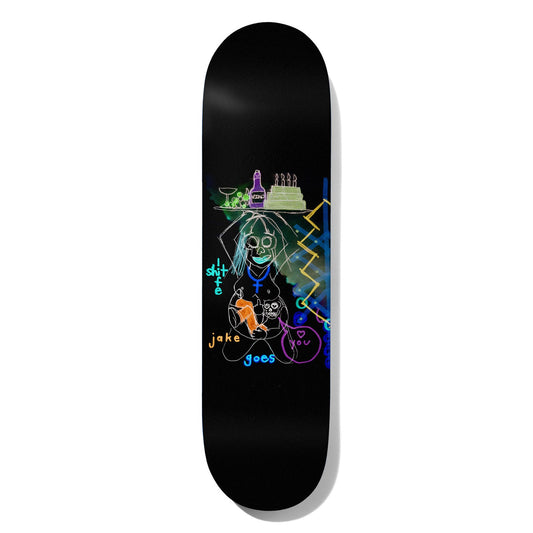 Deathwish Skateboard Deck Jake Hayes Strictly Deathwish 8.38" Art by Ron Chatman