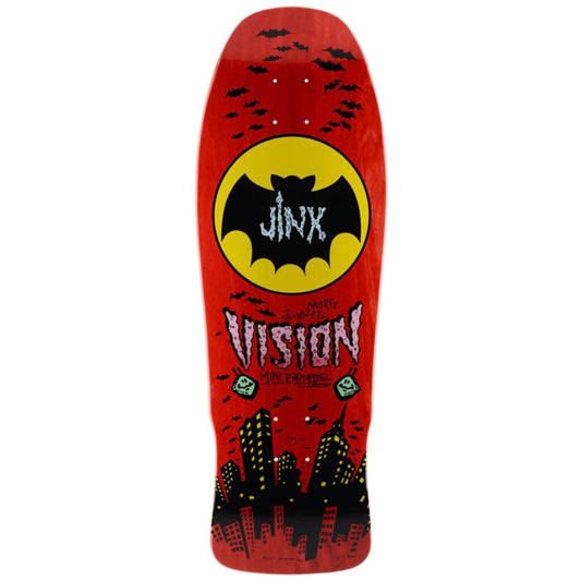Vision Skateboards Deck Jinx Mini Red 9.5" Reissue