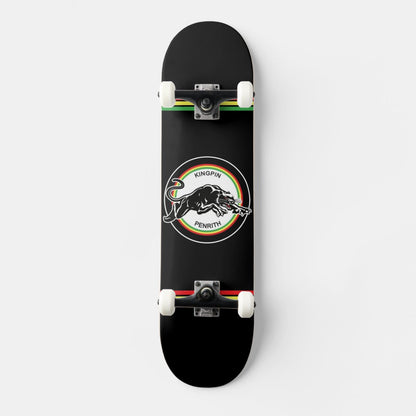 Kingpin Skate Supply Complete Panther Black 8" Deck Tensor Trucks Darkstar Wheel