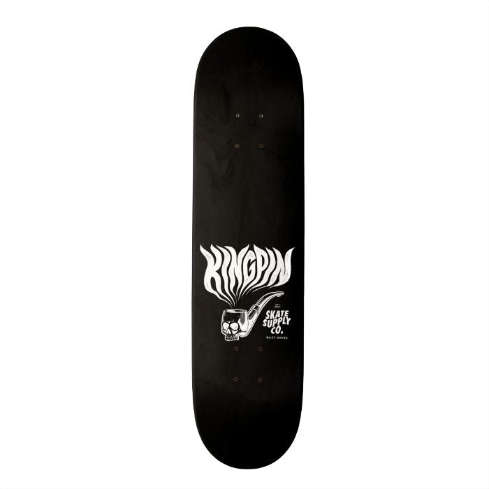 Kingpin Skate Supply Deck Smoke Pipe Black