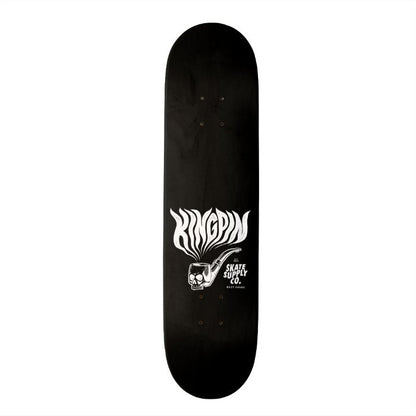 Kingpin Skate Supply Deck Smoke Pipe Black