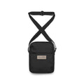 Kingpin Skate Supply Satchel Leather Box Patch Black Crossbody Pack