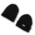 Kingpin Skate Supply Cuff Beanie Black Label Black Skateboard Hat