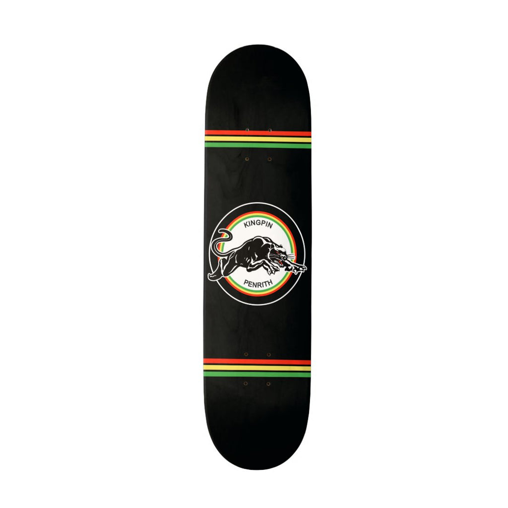 Kingpin Skate Supply Deck Panthers Black