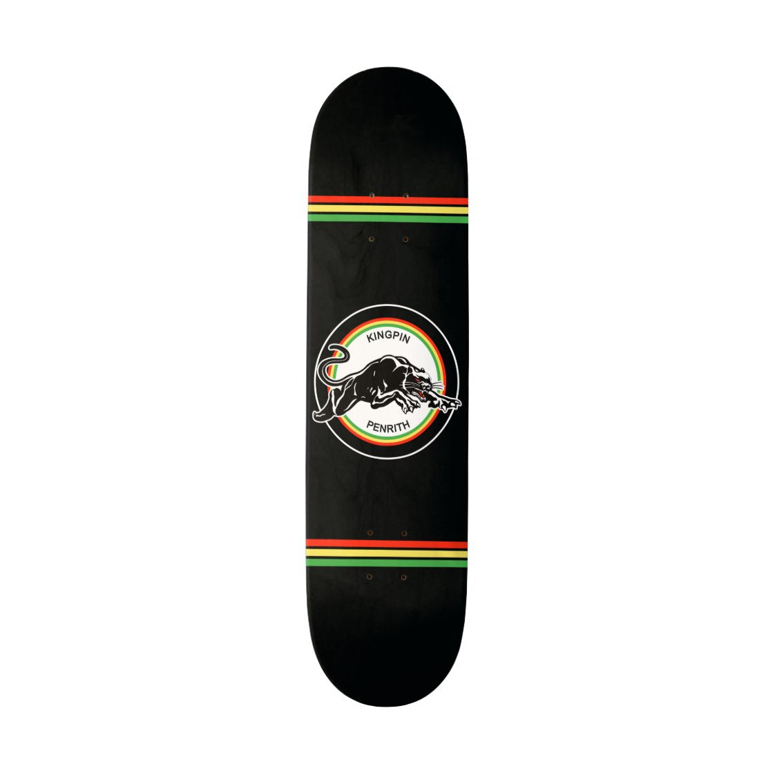 Kingpin Skate Supply Deck Panthers Black