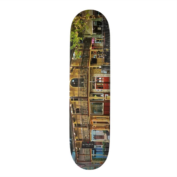 Kingpin Skate Supply Deck Pub Crawl Red Cow
