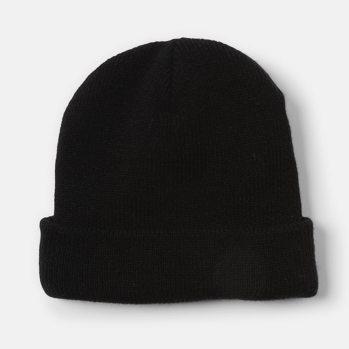 Kingpin Skate Supply Beanie Fishermans Black Label Black Skateboard Hat
