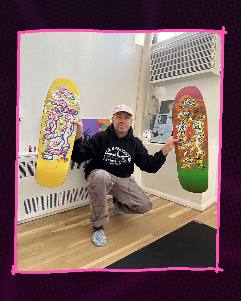 Krooked Skateboard Deck Gonz Clear Friends SKATE SHOP DAY 9.81" SSD 2024