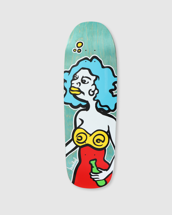 Krooked Skateboard Deck Gonz Mermaid 9 81 Reissue