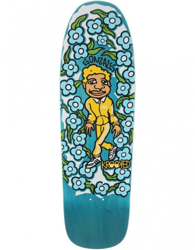 Krooked Skateboard Deck SWEATPANTS GONZ II 9.81" Reissue