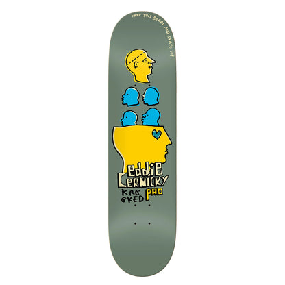 Krooked Skateboard Deck Eddie Cernicky Take This 8.25"