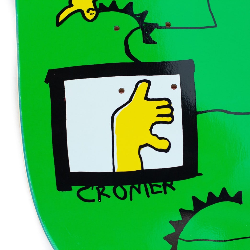 Krooked Skateboard Deck Frames Cromer 8.12"