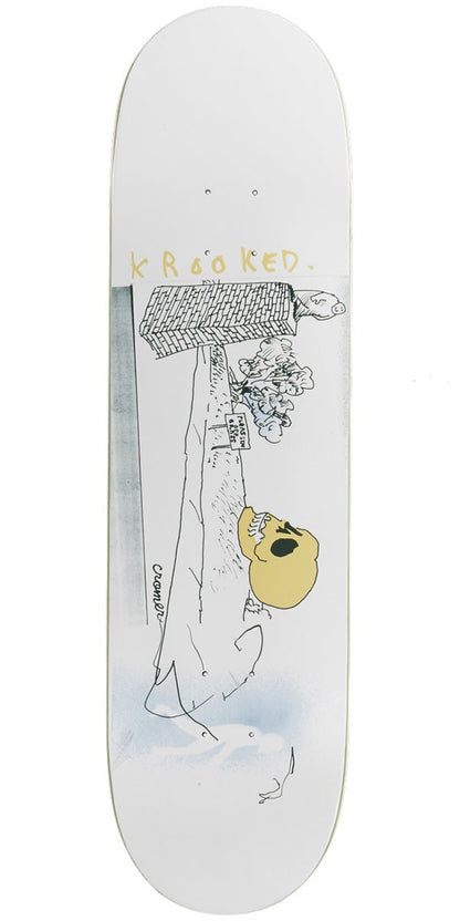 Krooked Skateboard Deck Stay Off Cromer 8.38"