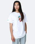 Krooked Skateboards Tee Mermaid White Skateboard T Shirt
