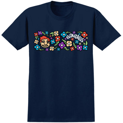 Krooked Skateboards Tee SWEATPANTS NAVY Mens Skateboard T-Shirt