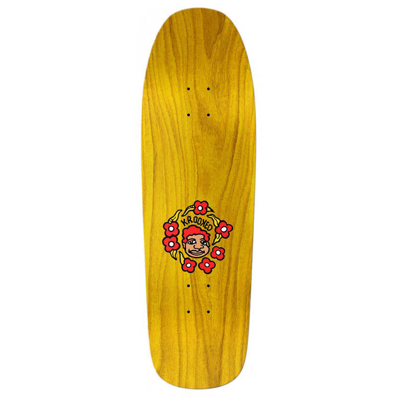 Krooked Skateboard Deck RED GONZ SWEATPANTS 9.81" Reissue