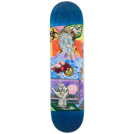 Baker Skateboard Deck Kader Hot Dogs Lament 8" Art by Kevin Spanky Long