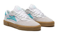 Lakai Shoes Cambridge White Teal Suede Us Size Skateboard Sneakers