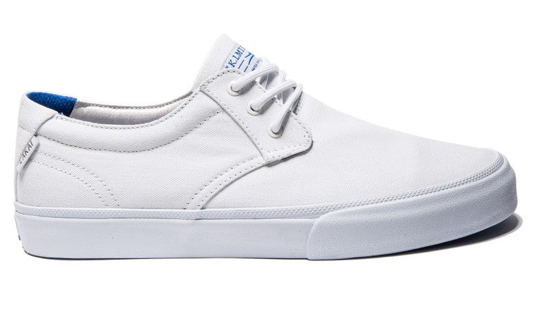 Lakai Shoes Daly White Canvas USA SIZE Skateboard Sneakers