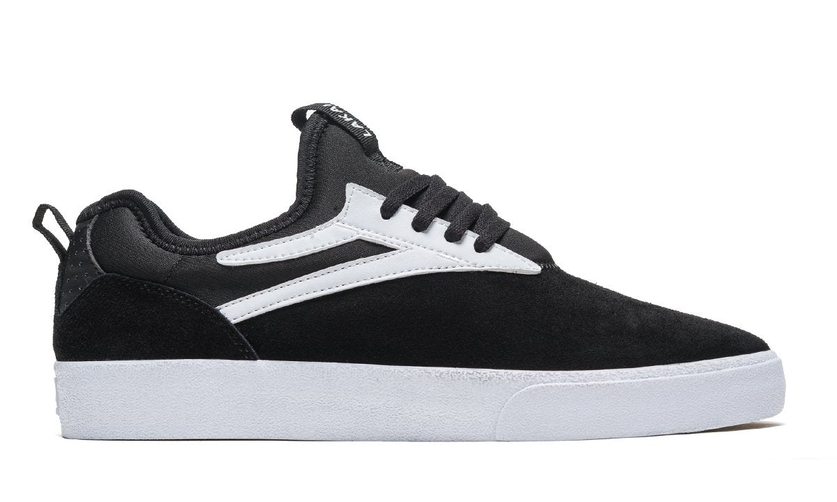 Lakai Shoes Dover Black Suede US SIZE Skateboard Sneakers